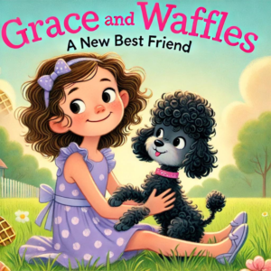 Grace and Waffles children's book series for shy kids by Jenny A Castillo