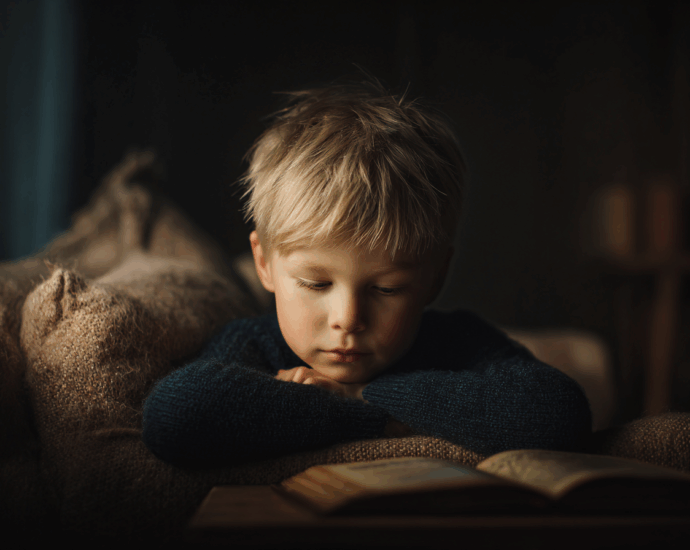 Signs of a shy child — quiet observation is normal and okay.